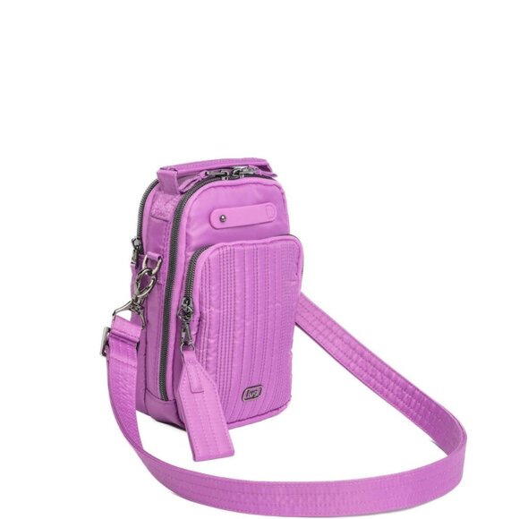 Lug Skeeter Mini Bridge Love Convertible Crossbody Belt Bag Acai Berry - Picture 2 of 7